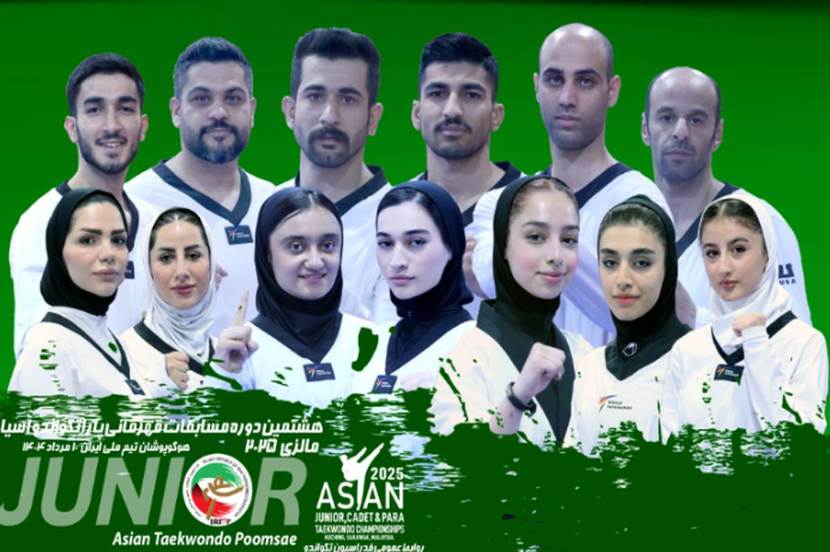 قهرمانی پاراتکواندوکاران ایران در آسیا