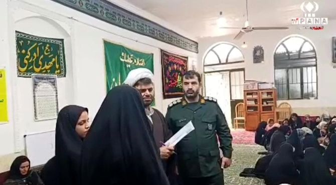 بازدید مسئولان سپاه از کلاس‌های طرح اوقات فراغت جوانه‌های صالحین پایگاه رضوانه 