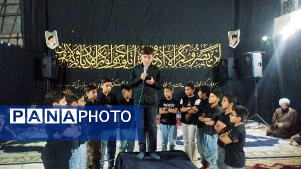 مراسم شب پنجم محرم در قروه