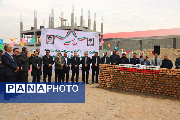 آغاز عملیات ساخت ۸ مدرسه جدید در اسلامشهر