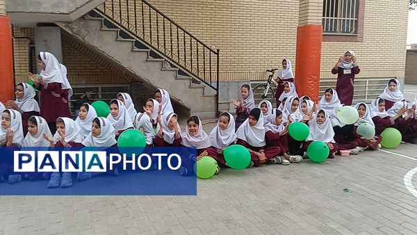 مراسم المپیاد ورزشی درون مدرسه ای دبستان شطیطه۲
