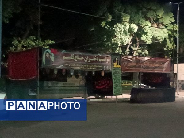 گذری بر آماده سازی موکب های راهپیمایی جاماندگان اربعین نیشابور 