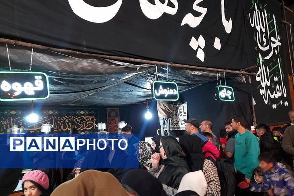 برپایی مواکب مردمی، فرزندان مادر پهلو شکسته در شهریار