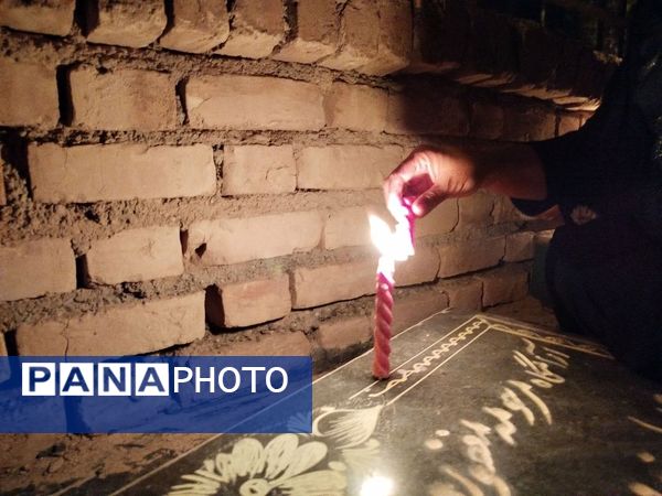 شب شام غریبان در روستای کاژغونه شهرستان کاشمر 