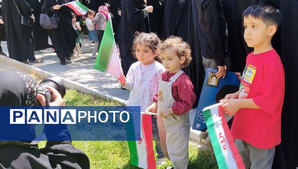 خروش مردم بجنورد علیه جنایات رژیم صهیونسیتی 