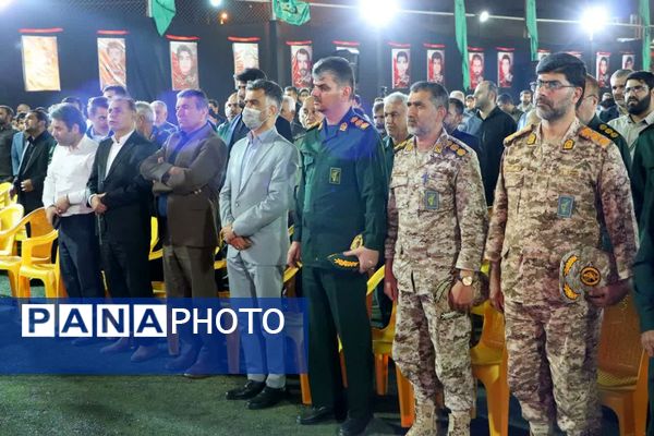 یادواره سرداران و شهدای محله حسین‌آباد در برازجان با حضور نماینده ولی فقیه در استان بوشهر