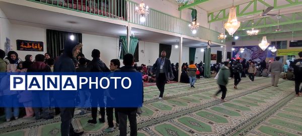 برگزاری مسابقه دارت در مسجد سجادیه شهر خانلق