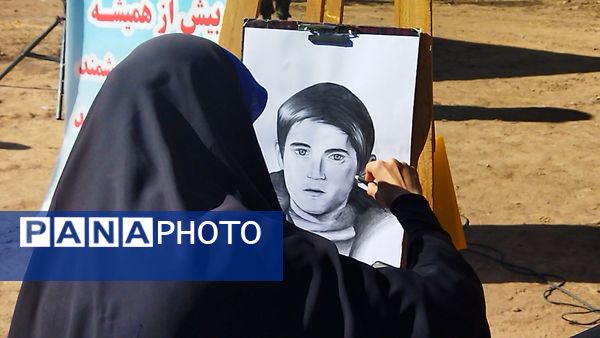 آیین افتتاحیه یادمان شهید دانش آموز اردوگاه باغرود نیشابور