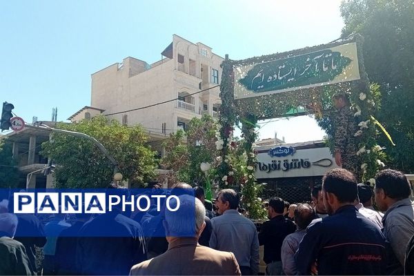 مراسم استقبال، تشییع و اقامه نماز بر پیکر مطهر شهید سردار سرتیپ دوم پاسدار جواد جورسرا در فیروزکوه
