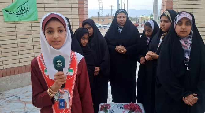غدیر با شهید گمنام