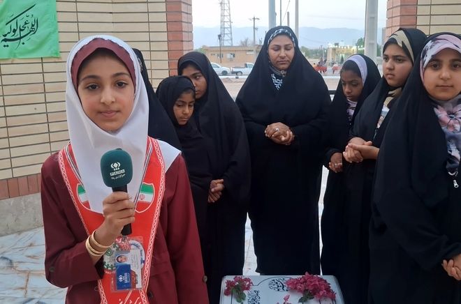 غدیر با شهید گمنام