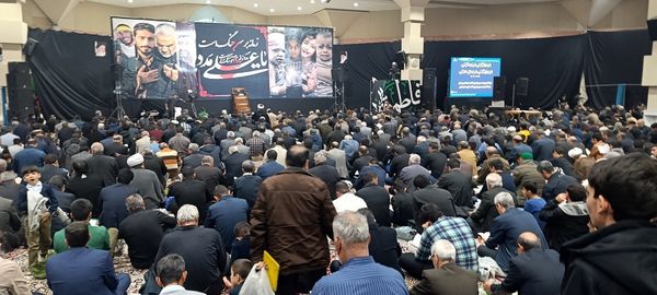مراسم شب بیست سوم ماه رمضان در مصلی امام خمینی شهرستان بجنورد استان خراسان شمالی