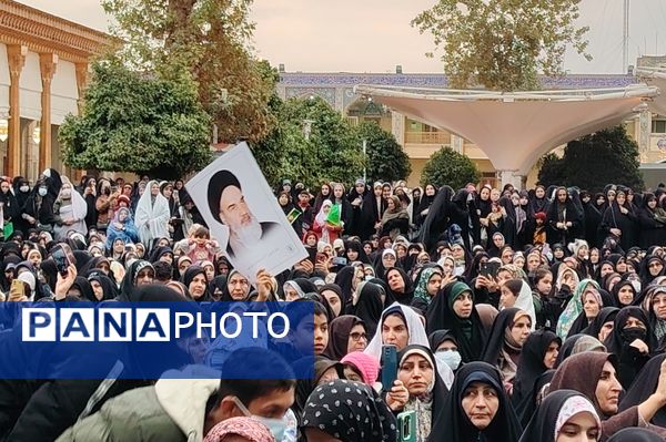 تجدید میثاق بانوان فارس با حریم عفاف و حجاب