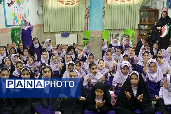 اجرای طرح «لاله‌های روشن» در دبستان آزاده ناحیه دو شهرری 