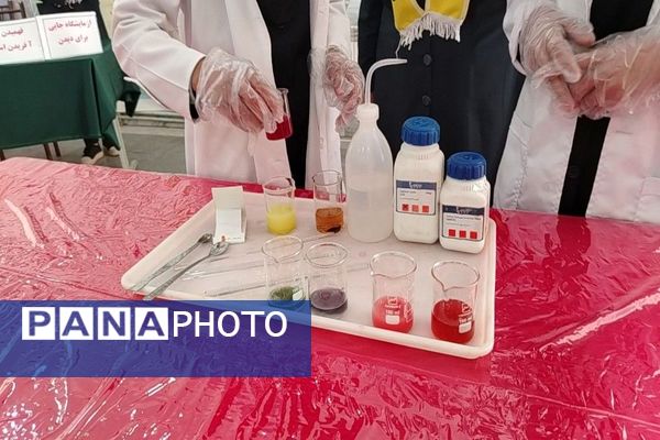 گرامیداشت روز آزمایشگاه در آموزشگاه شهید مجید دهنوی نیشابور