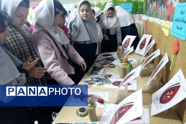 نمایشگاه فرهنگی_هنری و جشن ایرانمون در دبستان شهید آقچه‌لو رباط‌کریم