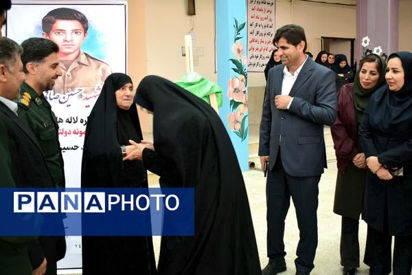 یادواره «لاله‌های روشن» در جم؛ بزرگداشت دانش‌آموز شهید حسین صافی در ریحانه‌النبی