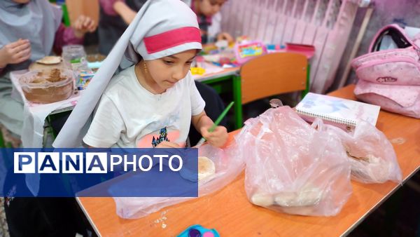 برگزاری مسابقه هنری در دبستان ام السلمه ۲ 