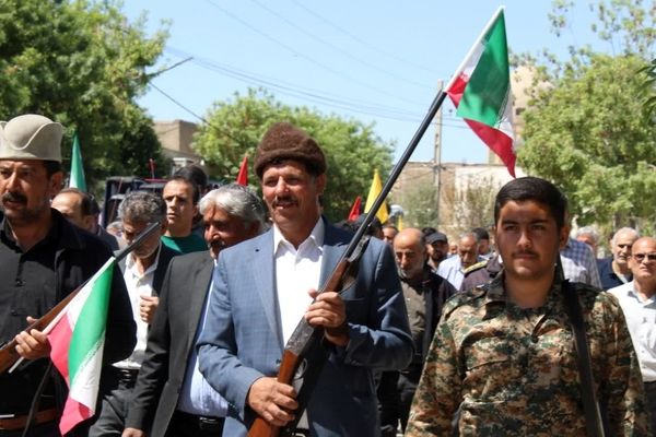 حضور پرشور مردم جوادآباد در راهپیمایی روز قدس 