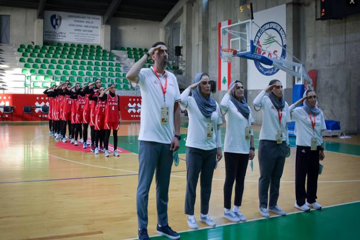 پیروزی دختران نوجوان ایران در نخستین بازی رقابتهای بسکتبال غرب آسیا