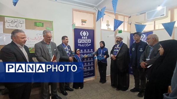 افتتاح اتاق خبرگزاری پانا سازمان دانش‌آموزی ناحیه ۴ کرج