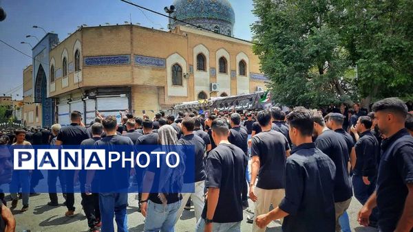 عزاداری ظهر عاشورا در شهرستان اشتهارد