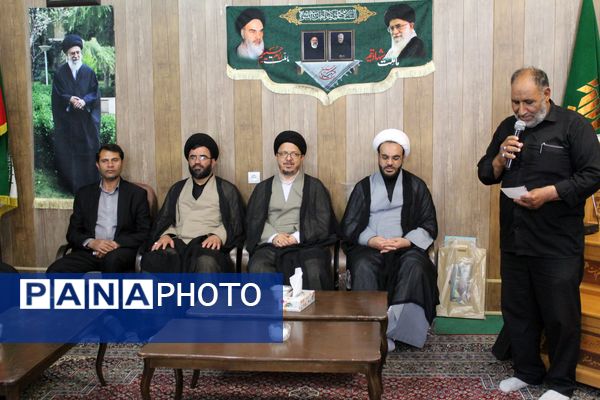 آیین سنگرسپاری رئیس اداره تبلیغات اسلامی شهرستان سامان