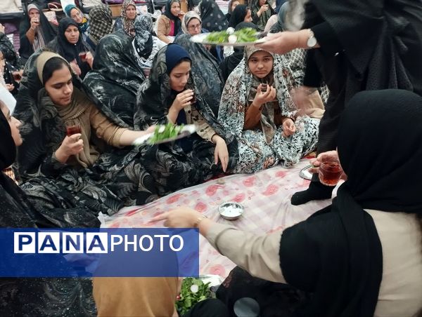 مراسم اعتکاف در مسجد روستای مهدی آباد خلیل آباد