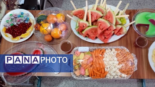 یلدای مهربانی با طعم پرتقال در دبستان شهید نجفی فدافن