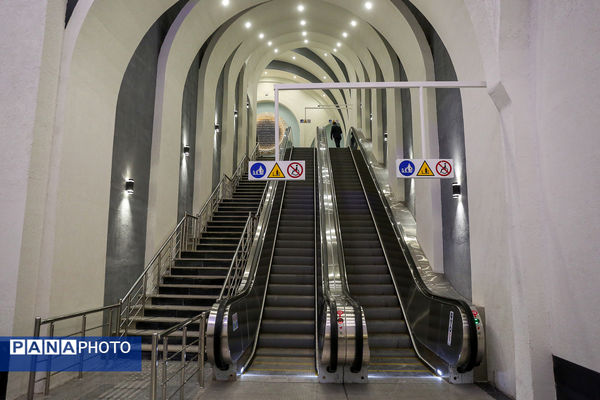 آیین بهره‌برداری از ایستگاه متروی «مریم مقدس»