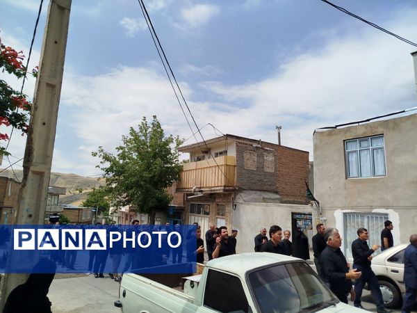 هیات عزاداری شهرستان هوراند در روز تاسوعا