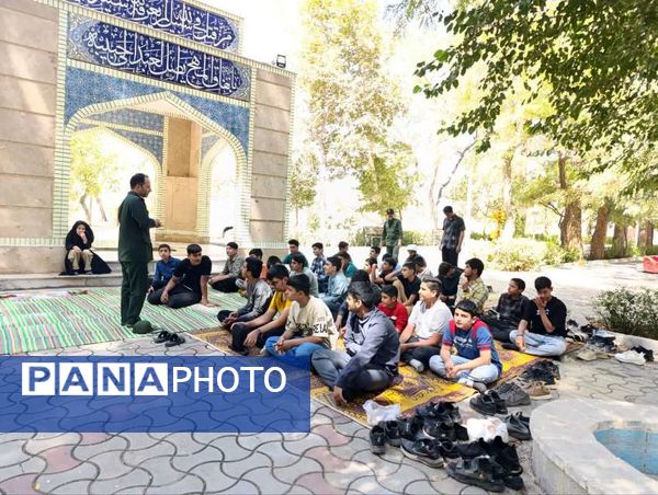 اردوی یاوران ولایت ویژه پسران در شهرستان خلیل آباد 