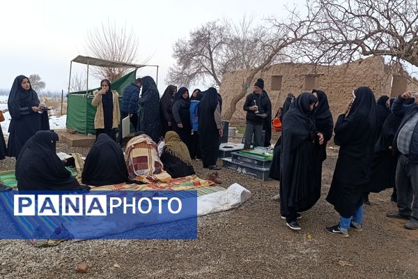 آیین سنتی چراغ برات در روستای بوژمهران شهرستان زبرخان 