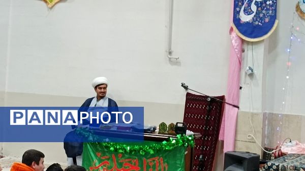 مراسم ولادت امام علی (ع)و سالگرد شهادت حاج قاسم سلیمانی در مسجد چهارده معصوم الغدیر