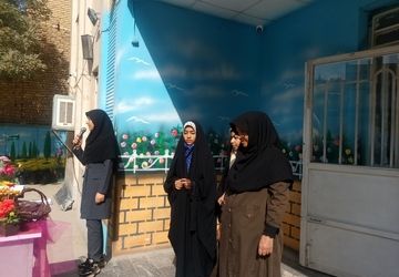 جشن ولادت حضرت زینب(س) و روز پرستار در دبستان تربیت