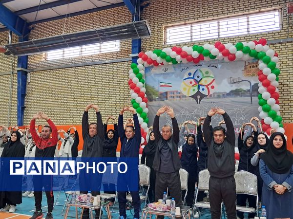 افتتاحیه المپیادهای ورزشی دانش‌آموزی در زنجان