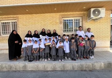 تبریک روز پرستار توسط نوآموزان کودکستان باغ پروانه‌های سورمق