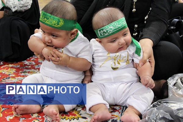 شیرخوارگان عهد سربازی امام‌زمان را در مصلی نسیم‌شهر بستند