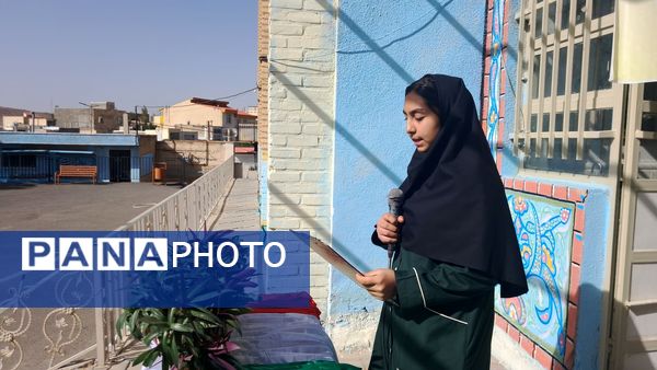 «جشن جوانه‌ها» در دبیرستان حضرت معصومه شهرستان فیروزکوه