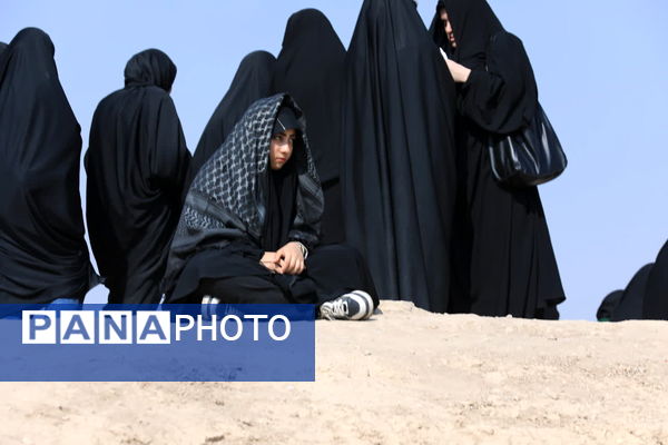 حال و هوای دختران هنرستانی قم در بازدید از یادمان‌های عملیاتی جنوب کشور