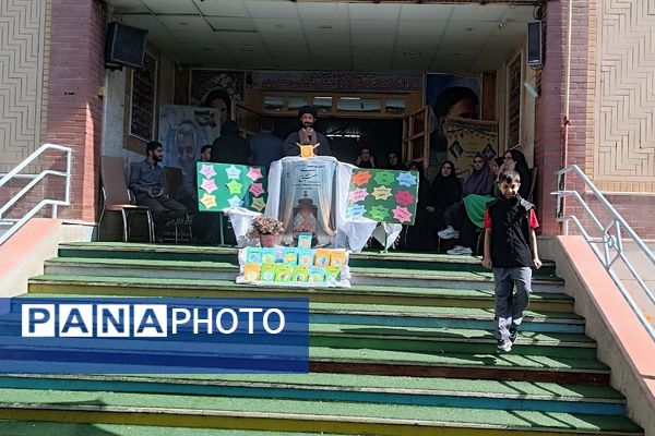  مراسم مصباح الهدی با محوریت امام سجاد (ع) در دبستان علامه طباطبایی پیشوا
