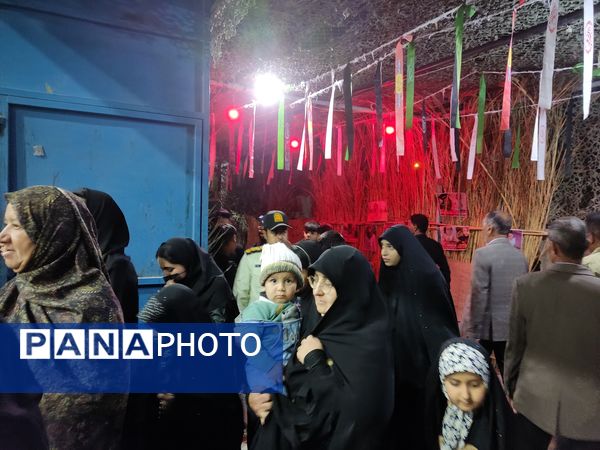 عطر حضور شهید گمنام در حاجی‌‌آباد پیچید 