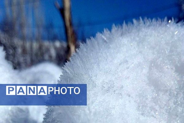 اولین برف زمستانی در بار