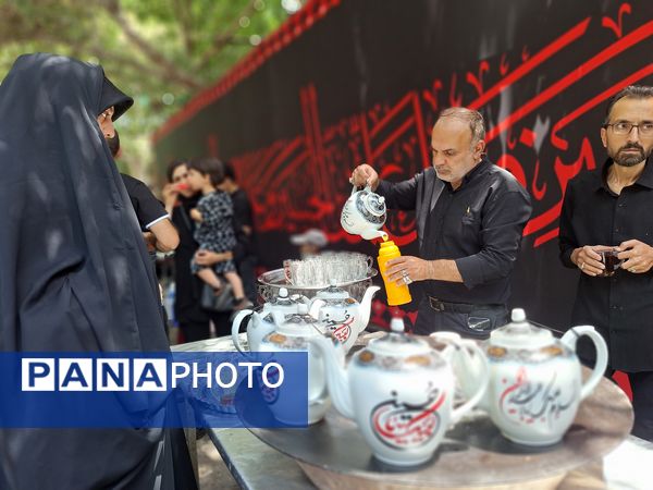 مراسم عاشورای حسینی در انگورستان ملک اصفهان