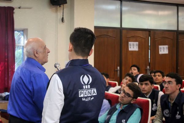 افتتاحیه اردوی ملی خبرنگار مسئله‌محور پانا پسران