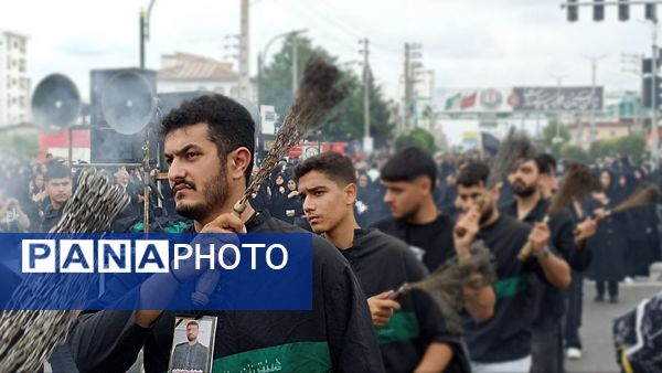 عزاداری تاسوعای حسینی در محمودآباد 