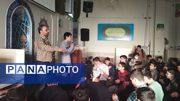 هیئت هفتگی در دبیرستان شاهد ابوذر غفاری نیشابور