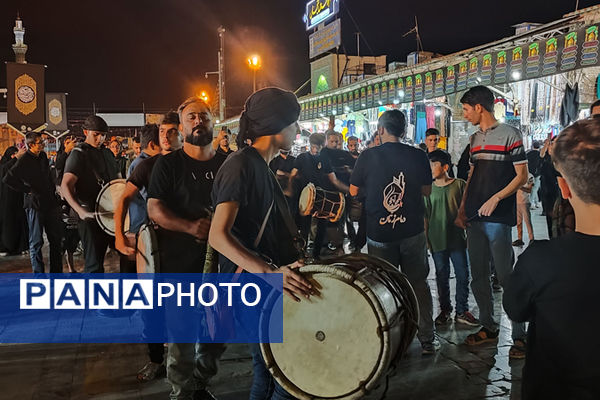 عزاداری سالروز شهادت هشتمین امام در قم