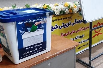 انتخابات مجلس شورای دانش‌آموزی شهرستان میناب