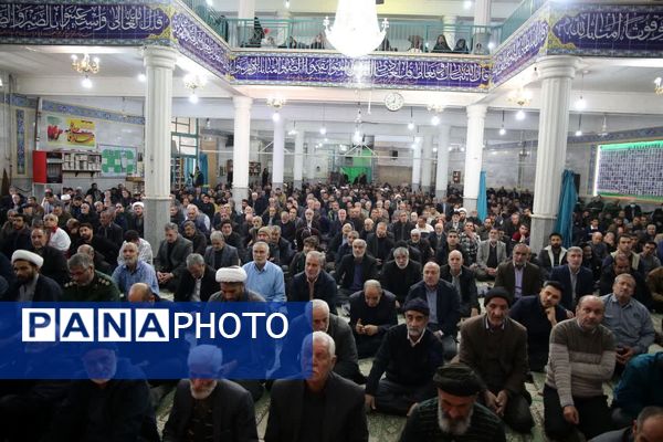 دعای ندبه و راهپیمایی پرشور مردم اسدآباد